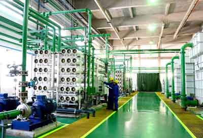 chemical water treatment in power plants